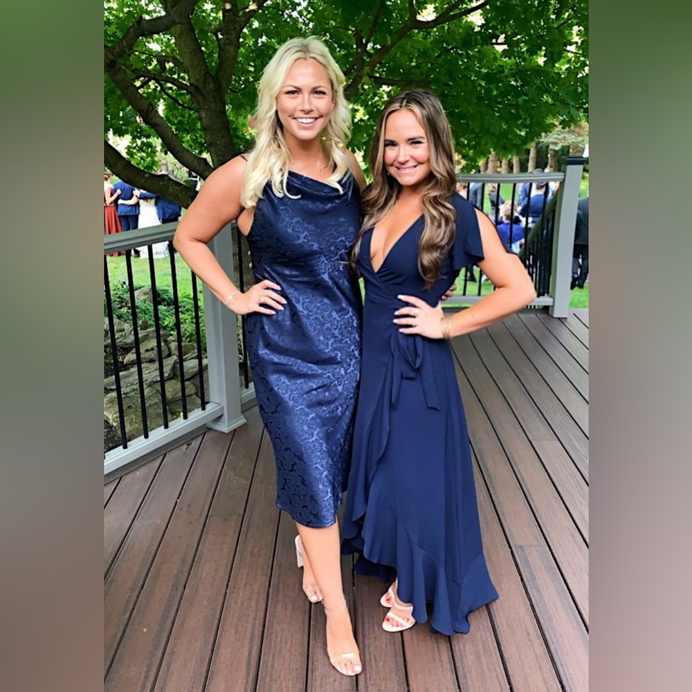 FORMAL wedding guest dress!! 💙 (picture in dress)